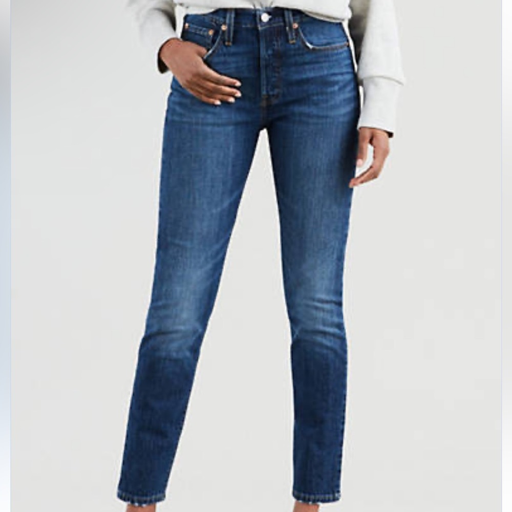 Levi’s 501 STRETCH SKINNY WOMEN'S JEANS Medium Wash Size 24